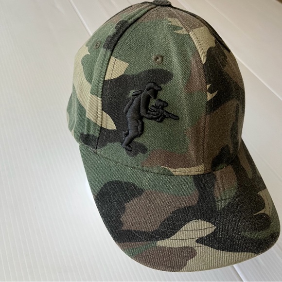 Paintball Camo Embroidered Cap - Picture 3 of 12